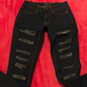 Ripped Jeans ordered from Fashion Nova